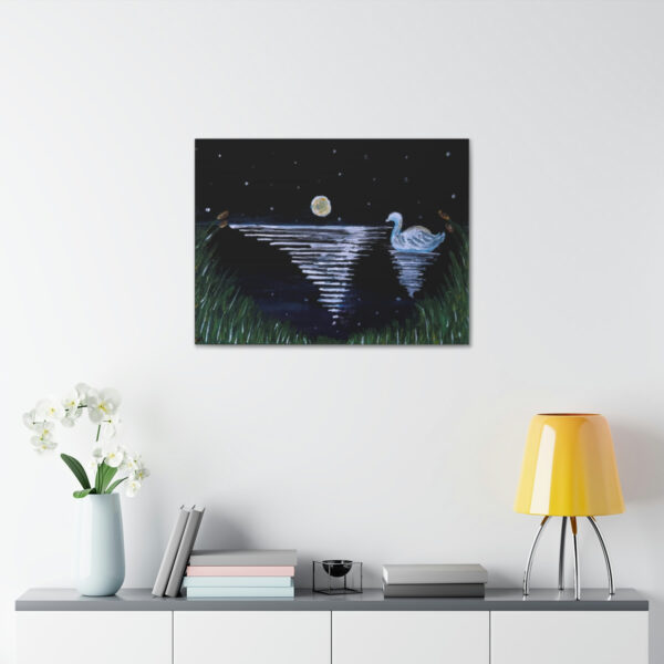 Swan Lake - Print on Canvas - Image 3