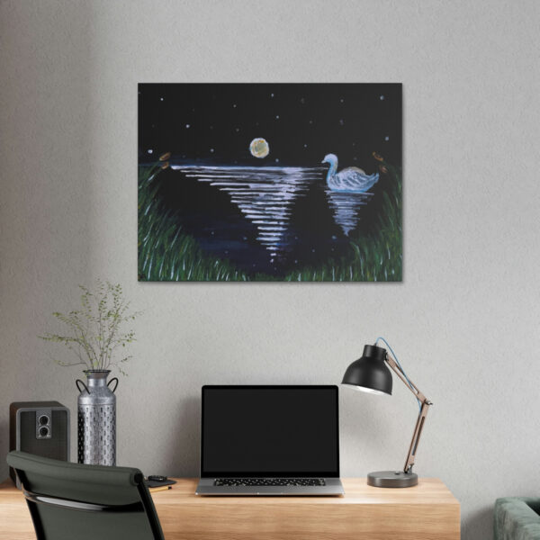 Swan Lake - Print on Canvas - Image 4