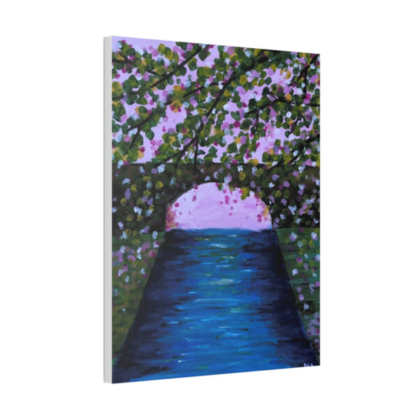 River with bridge – Print on Canvas - Image 9