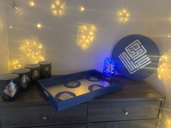 Ramadan Mubarak Set Dark Blue
