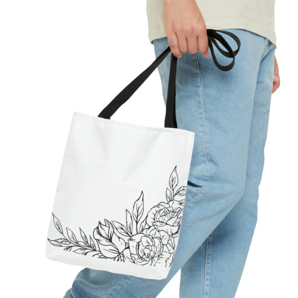 flowers5 Tote Bag - Image 5