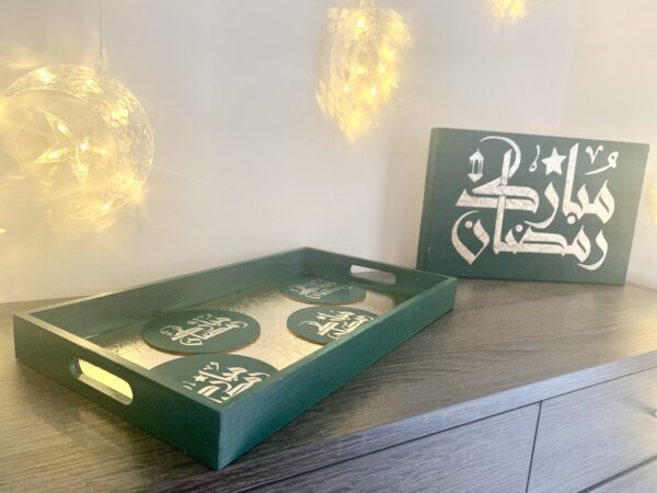 Ramadan Mubarak Set Dark Green