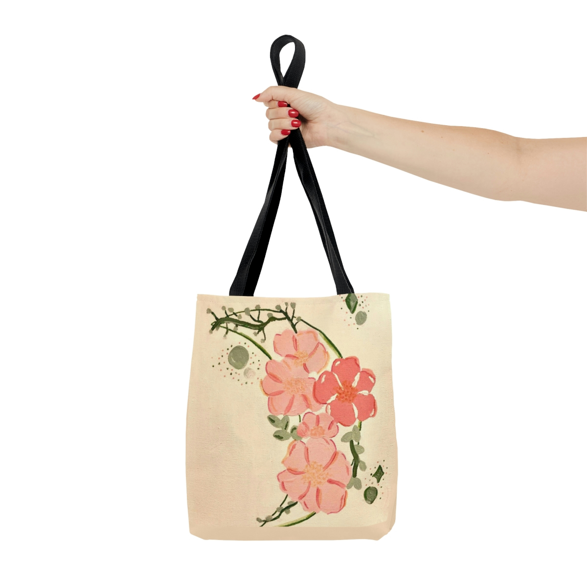 Sally's flowers Tote Bag - Image 7