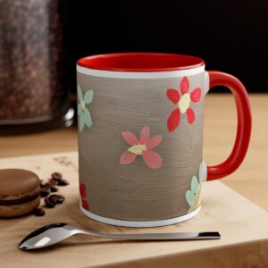 Alya's Flowers Mug, 11oz