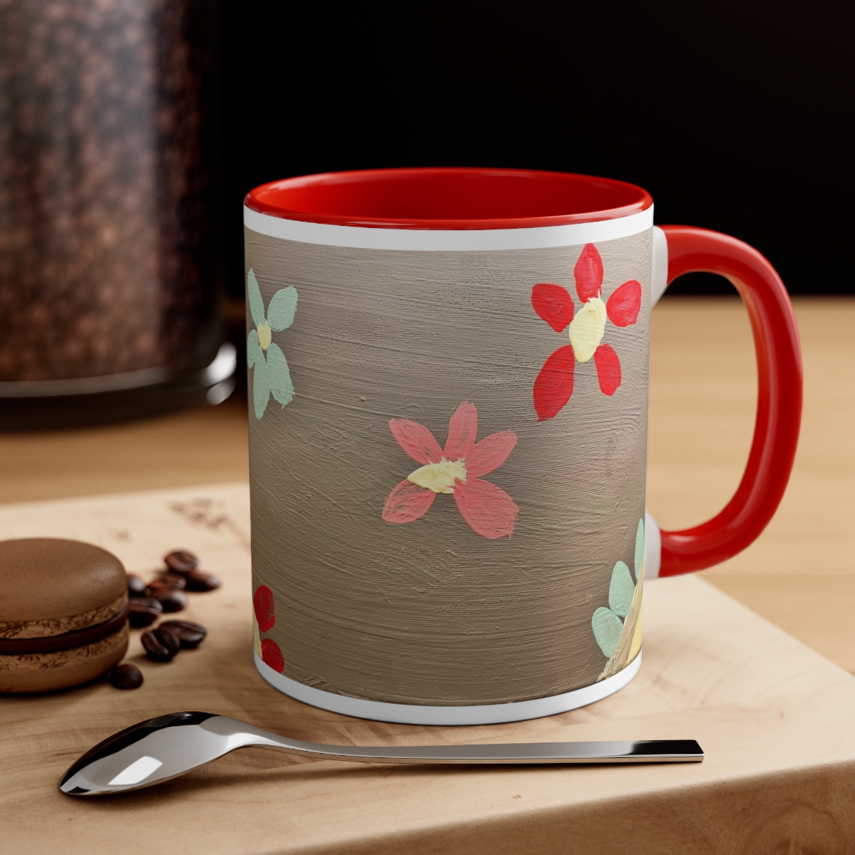 Alya's Flowers Mug, 11oz