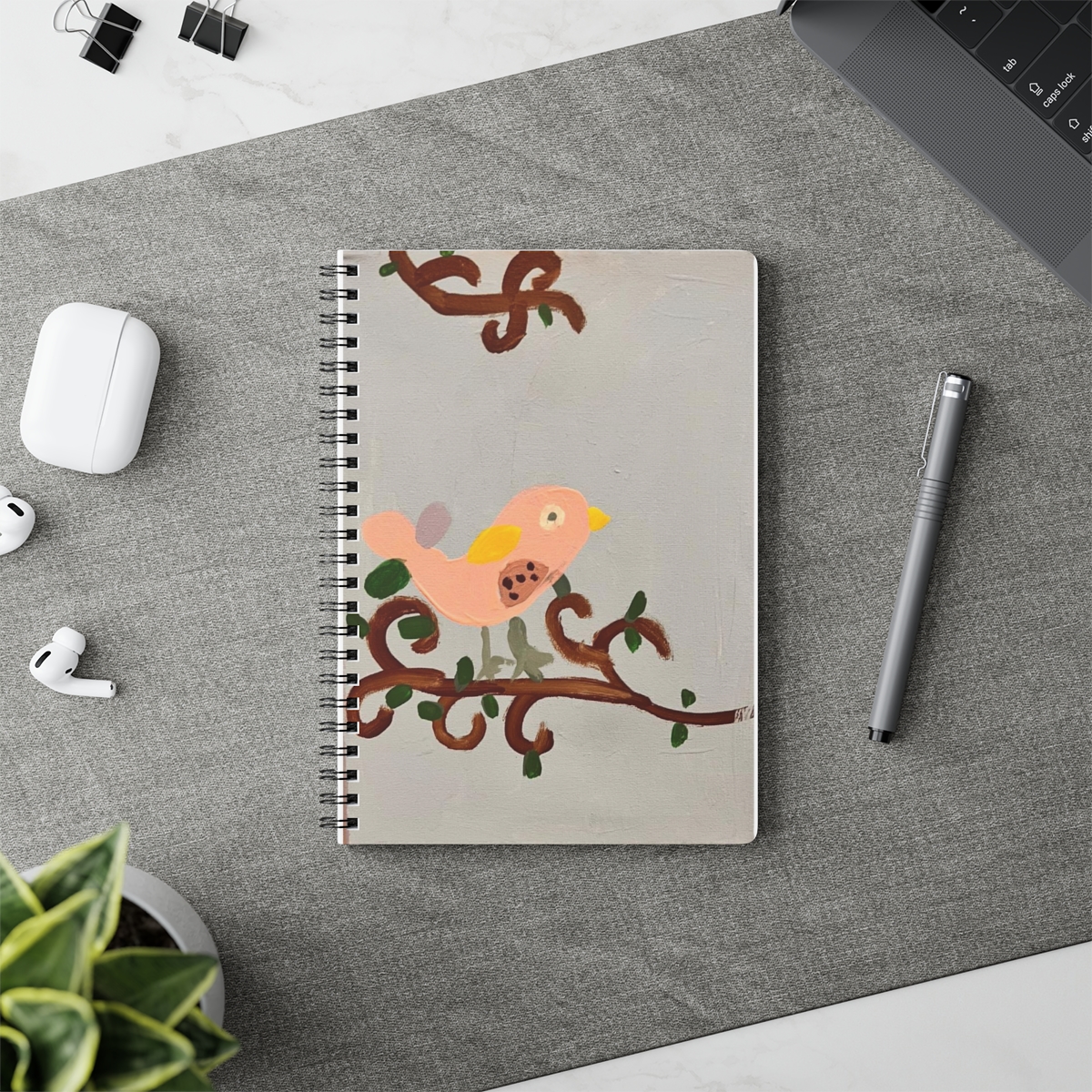 Wirobound Softcover Notebook, A5 - Image 6